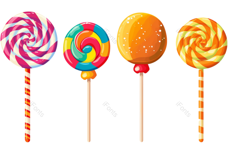 卡通图片,儿童元素,甜品PNG,糖果免抠素材